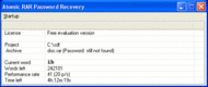 Atomic RAR Password Recovery screenshot
